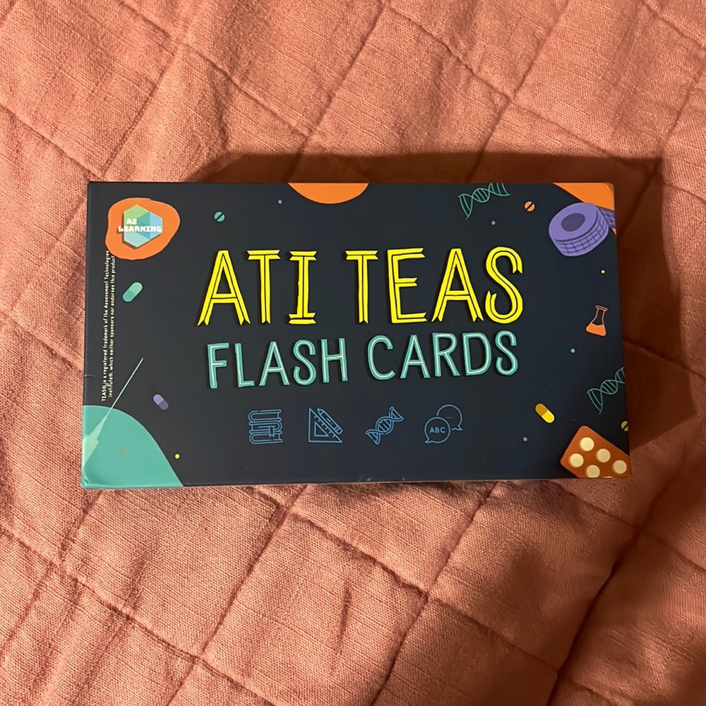 ATI TEAS FLASH CARDS